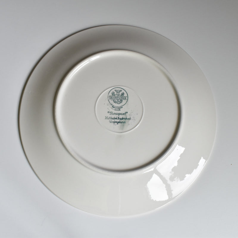 Vintage Plate Villeroy & Boch Bouquet B