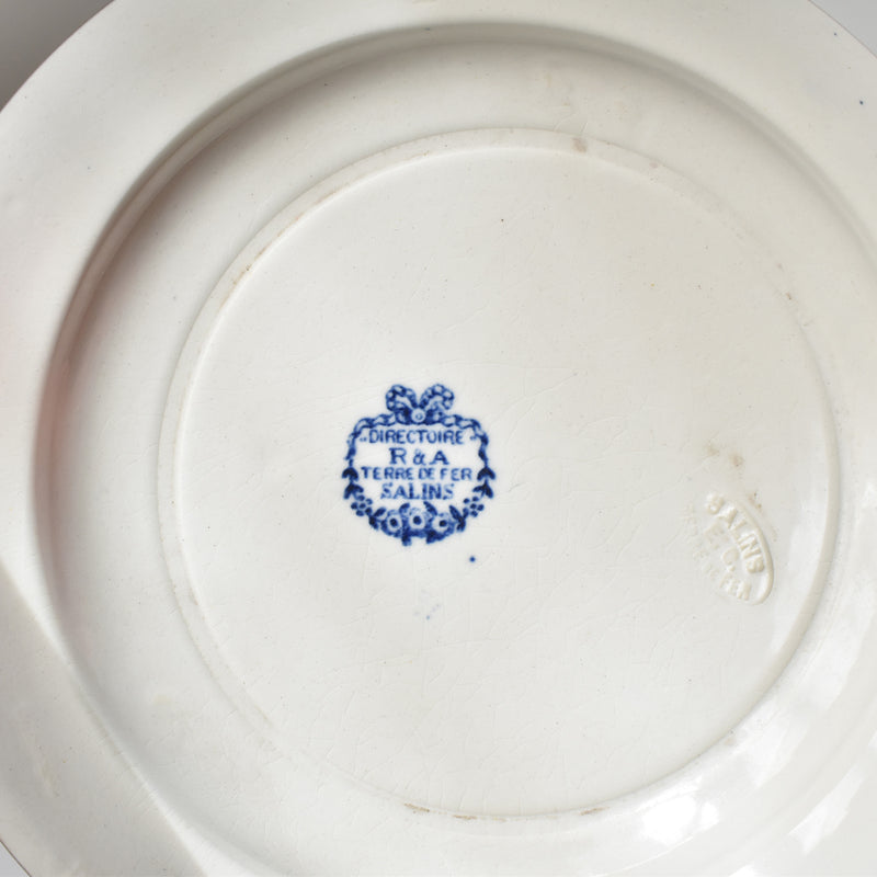 Antique Deep Dish Salad Plate Directoire A