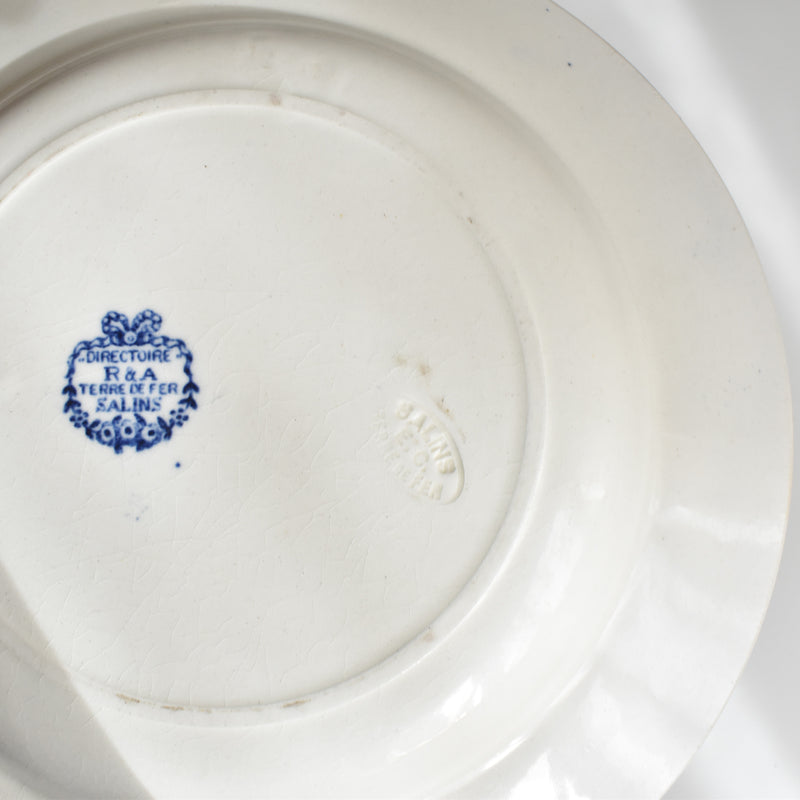 Antique Deep Dish Salad Plate Directoire A