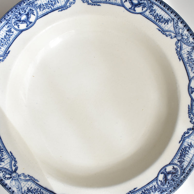Antique Deep Dish Salad Plate Directoire A