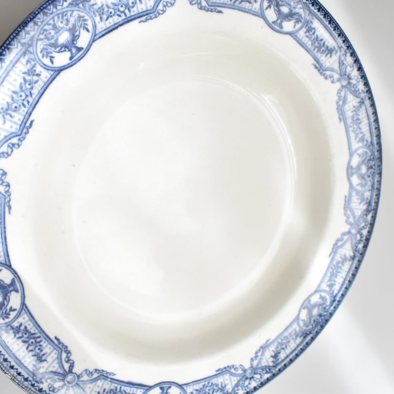 Antique Deep Dish Salad Plate Directoire A