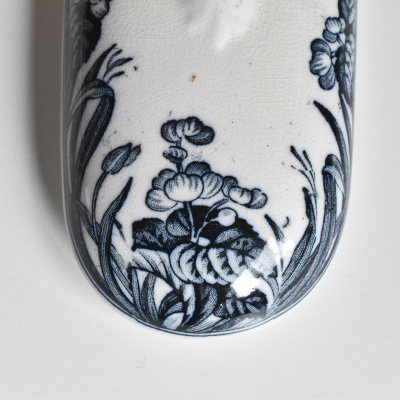 Antique Brush Holder LE&S ENGLAND Iris