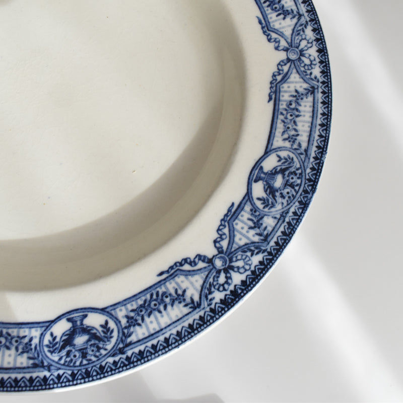 Antique Deep Dish Salad Plate Directoire A