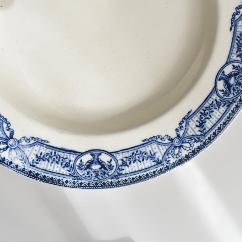 Antique Deep Dish Salad Plate Directoire A