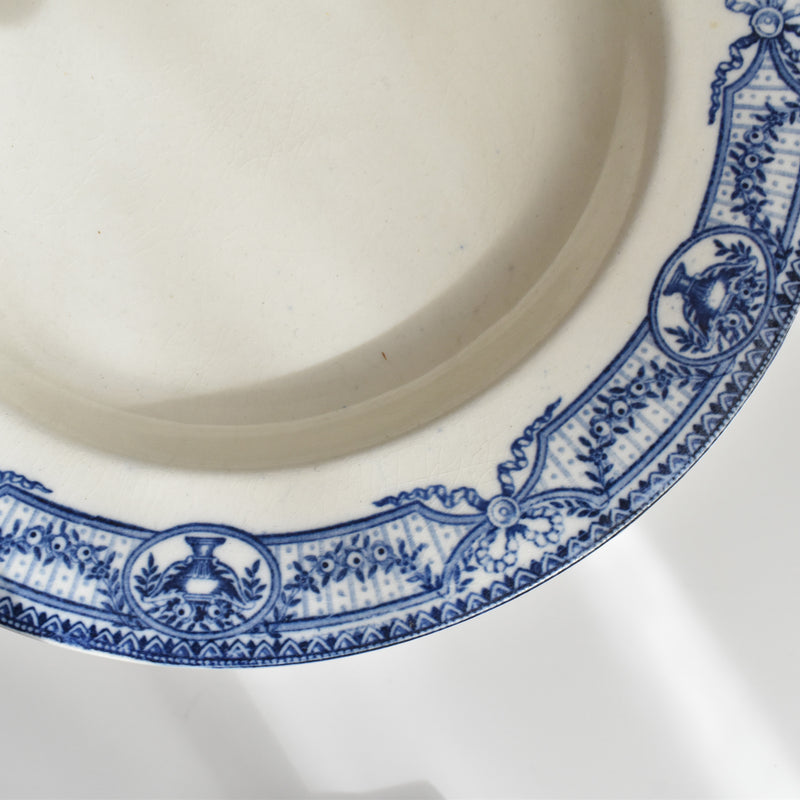 Antique Deep Dish Salad Plate Directoire A