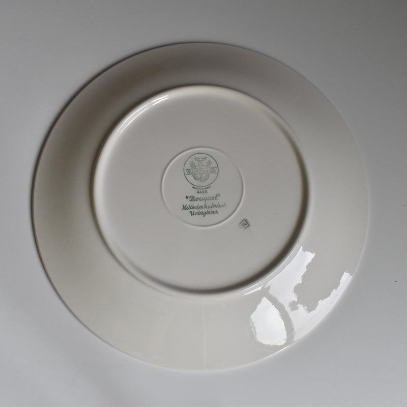 Vintage Plate Villeroy & Boch Bouquet D