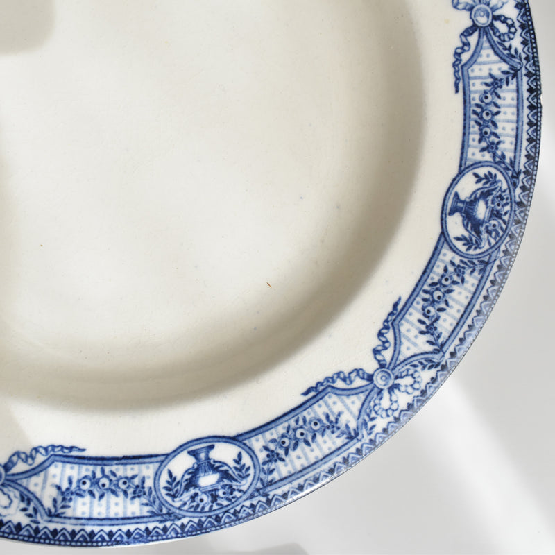 Antique Deep Dish Salad Plate Directoire A