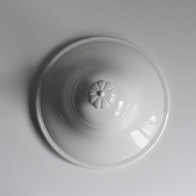 Antique Soup Tureen - LM&Cie Creil Montereau Blanc
