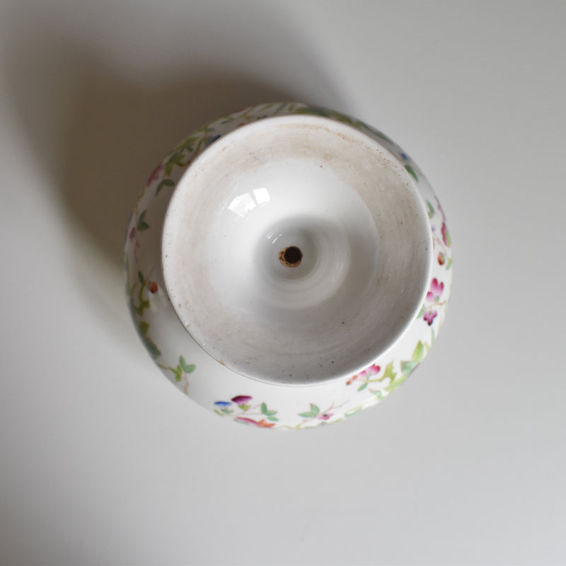 アンティークボンボニーエルとプレート Chinoiserie