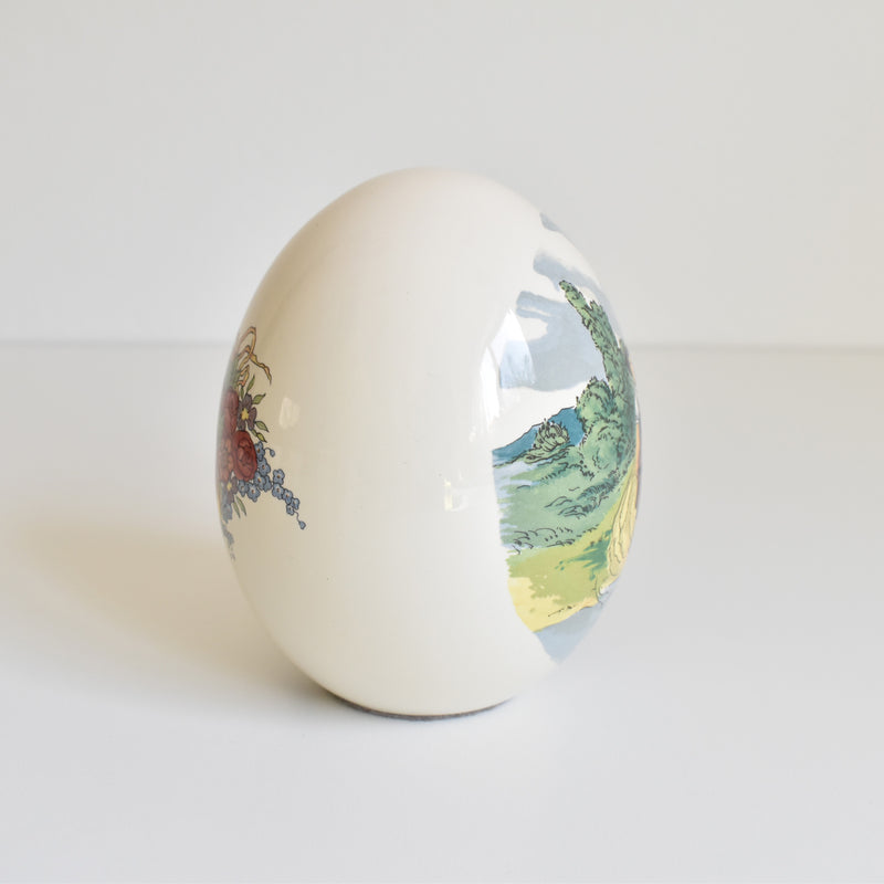 ヴィンテージ　エッグオブジェ　U&Cサルグミンヌ Obernai
