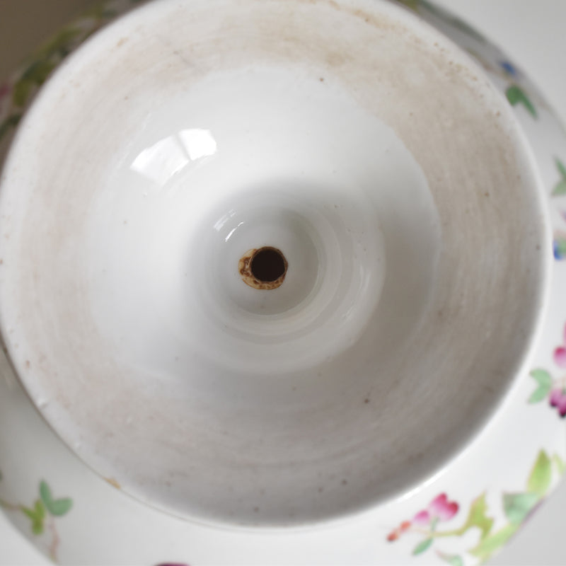 アンティークボンボニーエルとプレート Chinoiserie