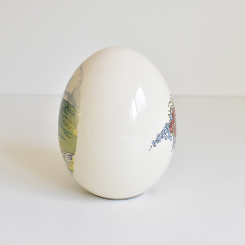 ヴィンテージ　エッグオブジェ　U&Cサルグミンヌ Obernai