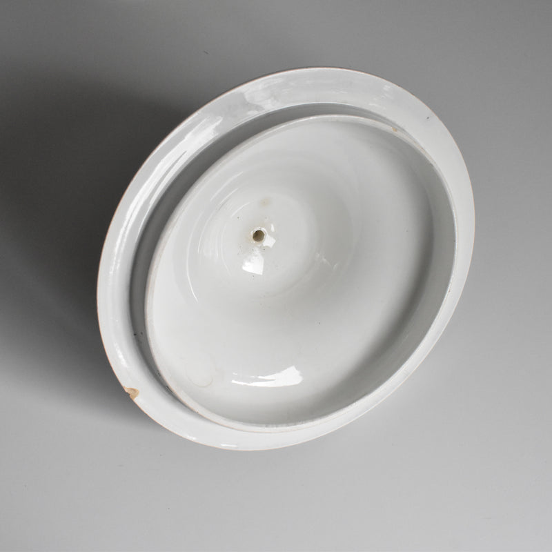 Antique Soup Tureen - LM&Cie Creil Montereau Blanc