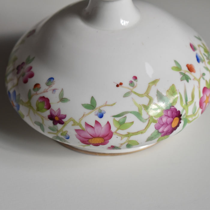 アンティークボンボニーエルとプレート Chinoiserie