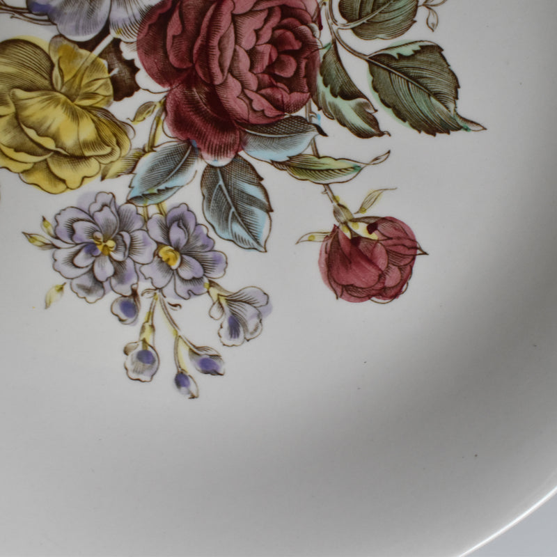 Vintage Plate Villeroy & Boch Bouquet D