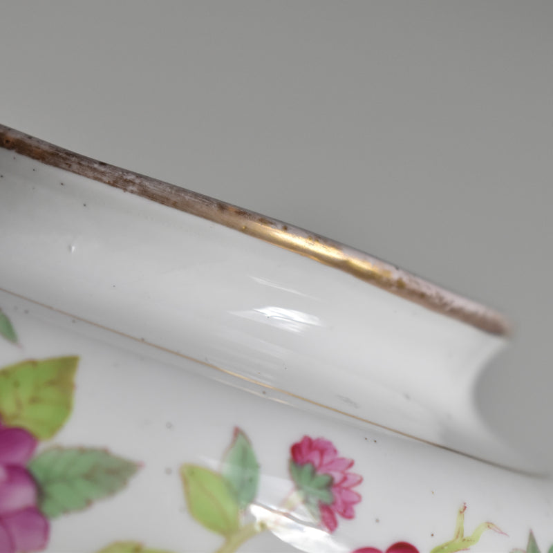 アンティークボンボニーエルとプレート Chinoiserie