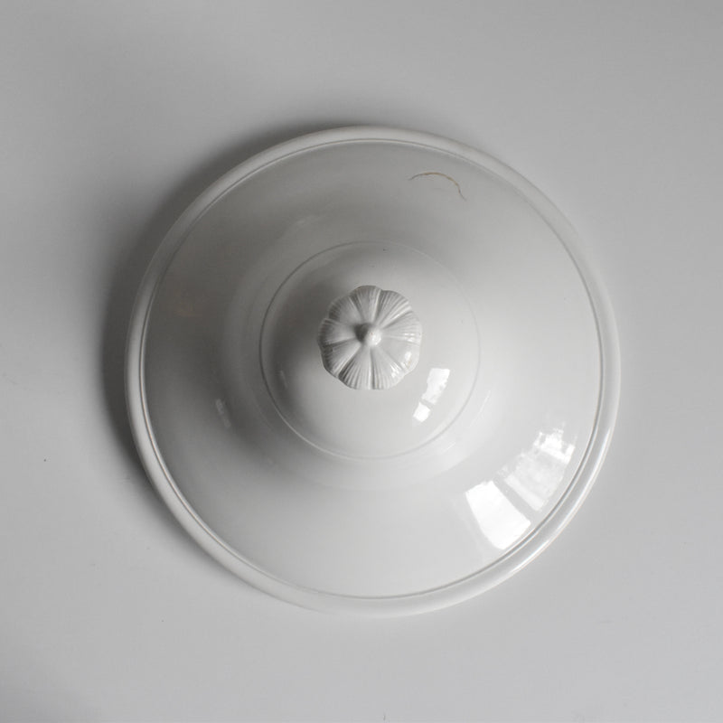 Antique Soup Tureen - LM&Cie Creil Montereau Blanc