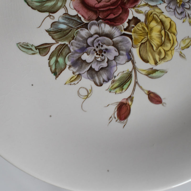 Vintage Plate Villeroy & Boch Bouquet D