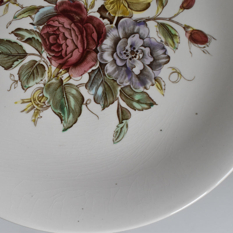 Vintage Plate Villeroy & Boch Bouquet D