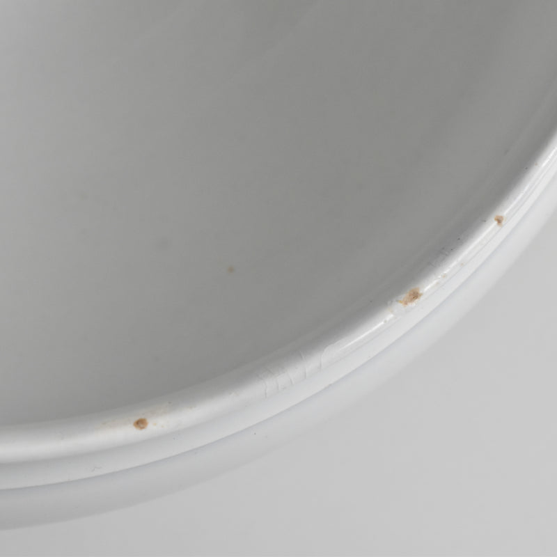 Antique Tureen, LM&Cie Creil Montereau, Blanc (lid missing)