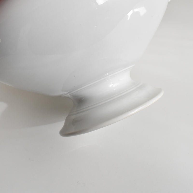 Antique Tureen, LM&Cie Creil Montereau, Blanc (lid missing)
