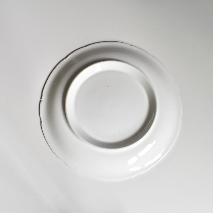 アンティークボンボニーエルとプレート Chinoiserie