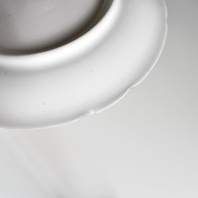 アンティークボンボニーエルとプレート Chinoiserie