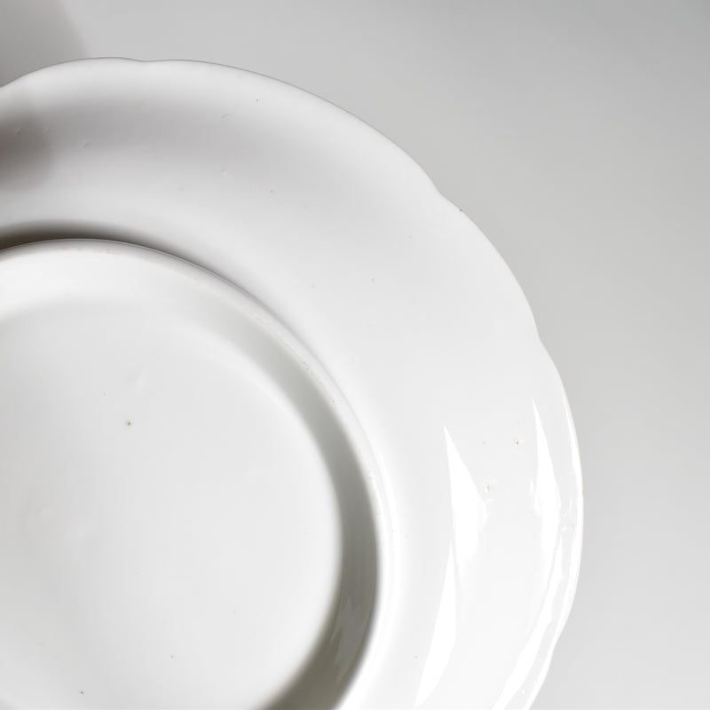 アンティークボンボニーエルとプレート Chinoiserie