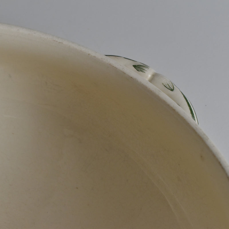 Antique soup tureen, U&C Sarreguemines, Géranium