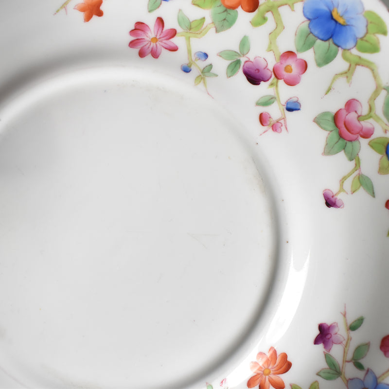 アンティークボンボニーエルとプレート Chinoiserie