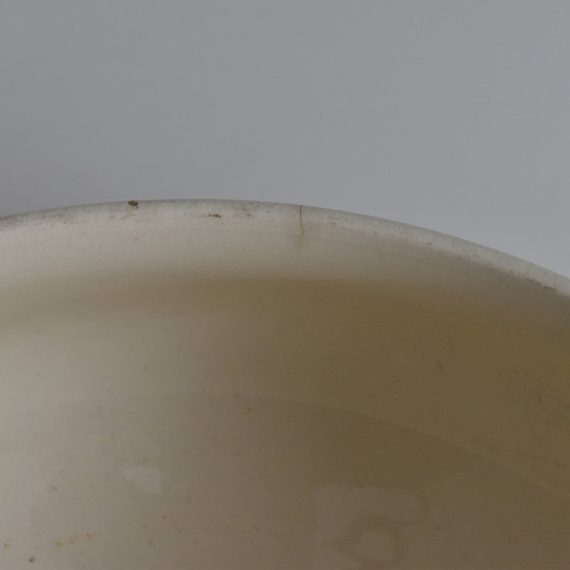 Antique soup tureen, U&C Sarreguemines, Géranium