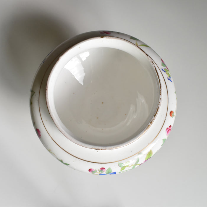 アンティークボンボニーエルとプレート Chinoiserie