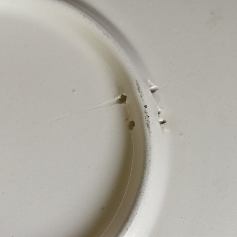Antique large plate Longchamp