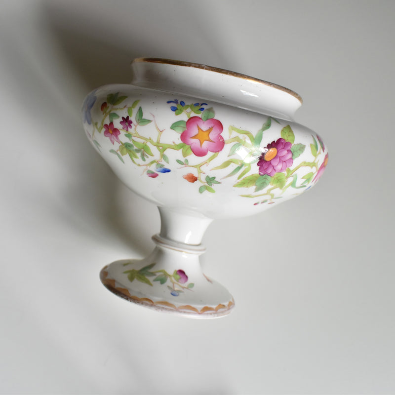 アンティークボンボニーエルとプレート Chinoiserie