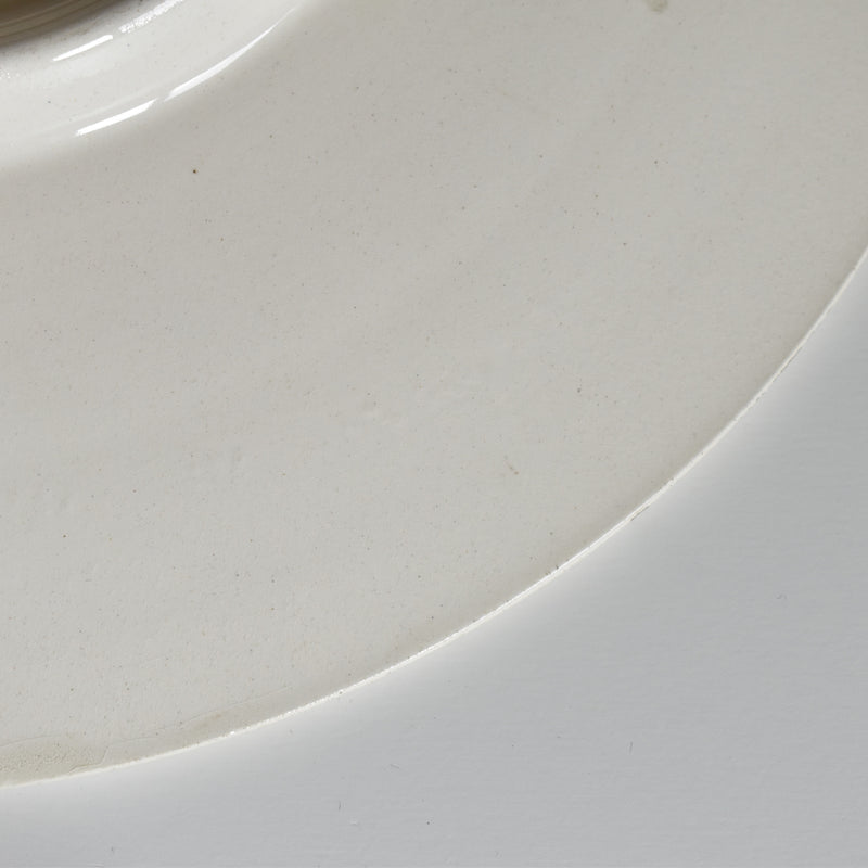 Antique large plate Longchamp