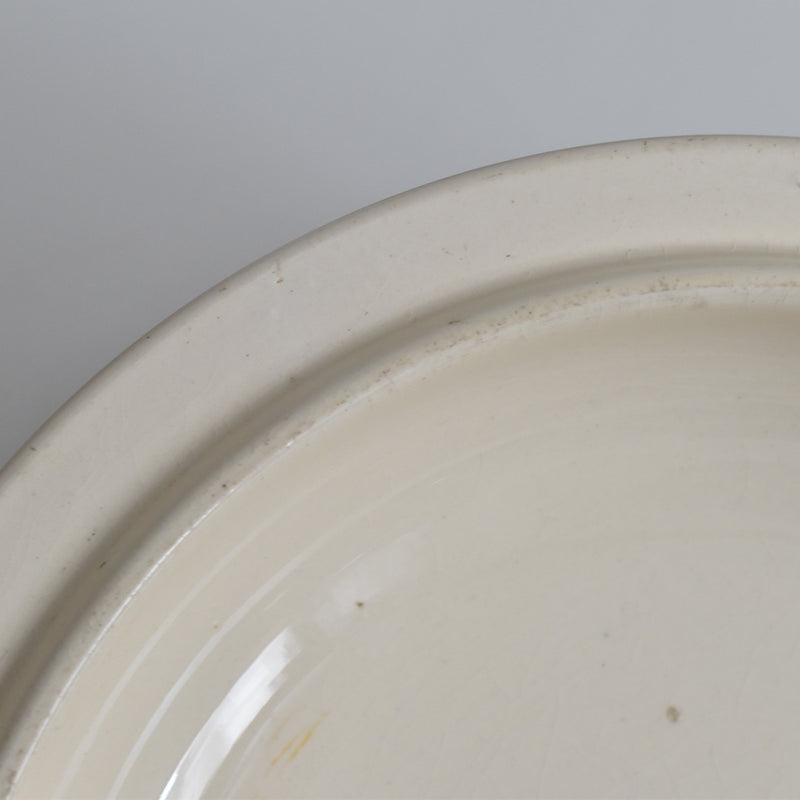 Antique soup tureen, U&C Sarreguemines, Géranium