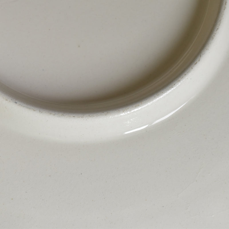 Antique large plate Longchamp