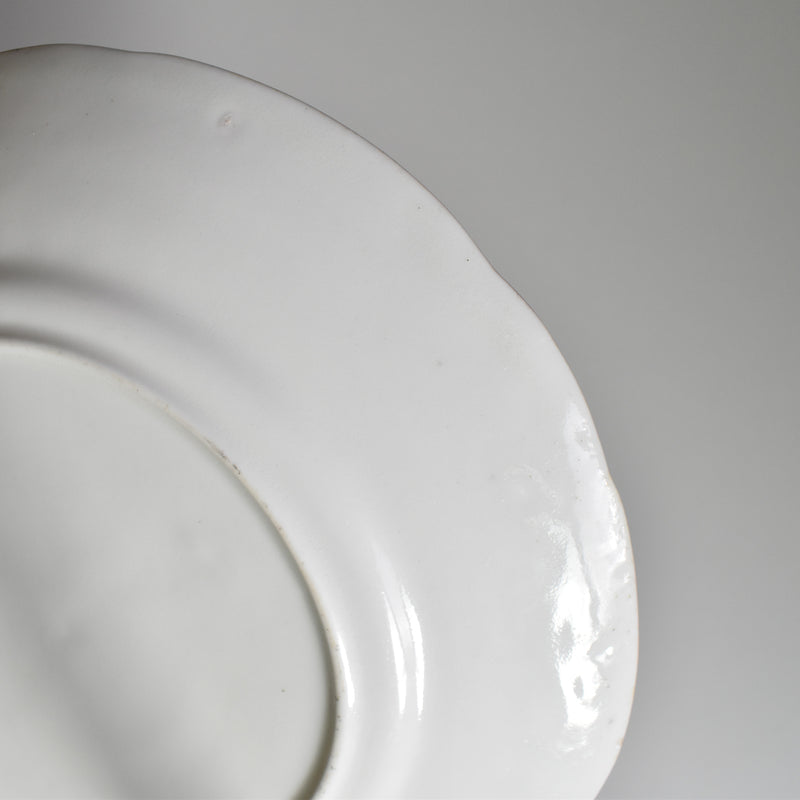 Antique Dessert Plate Chinoiserie