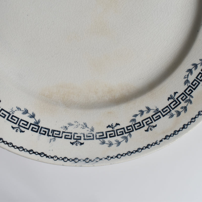 Antique Plate Gien Austerlitz A
