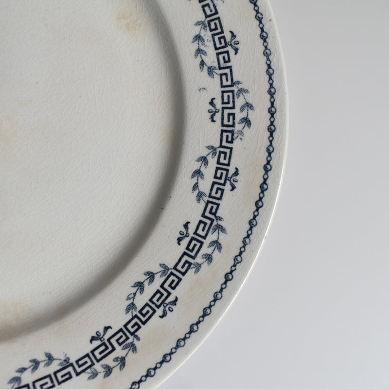Antique Plate Gien Austerlitz A