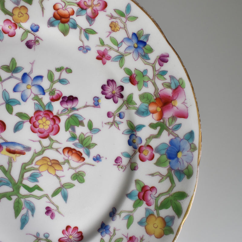 Antique Dessert Plate Chinoiserie