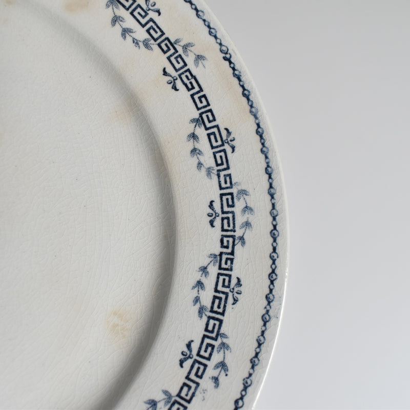 Antique Plate Gien Austerlitz A