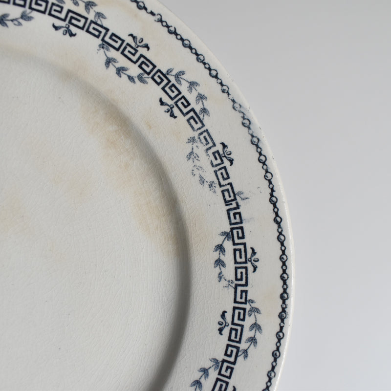 Antique Plate Gien Austerlitz A