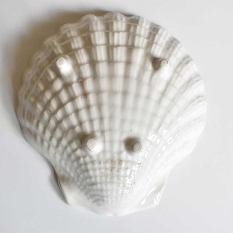 Vintage Shell Dish Crown Devon E
