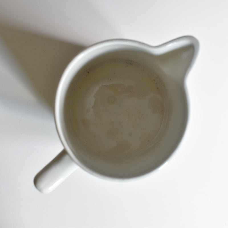 Vintage Pitcher Digoin & Sarreguemines Blanc