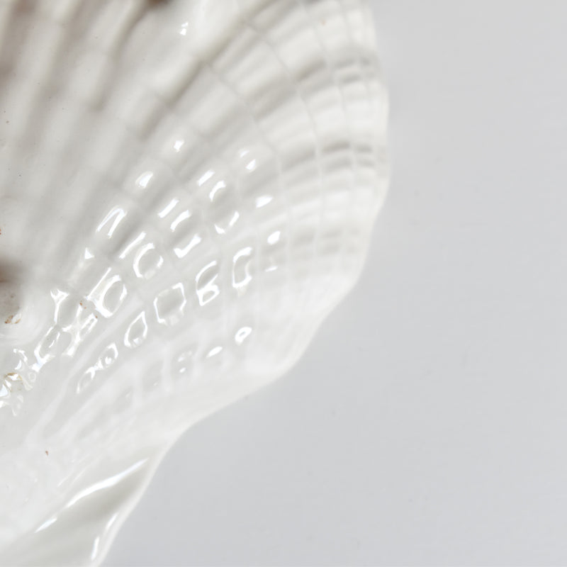 Vintage Shell Dish Crown Devon E