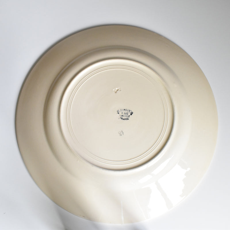 アンティーク大皿 K&Gリュネヴィル Evreux