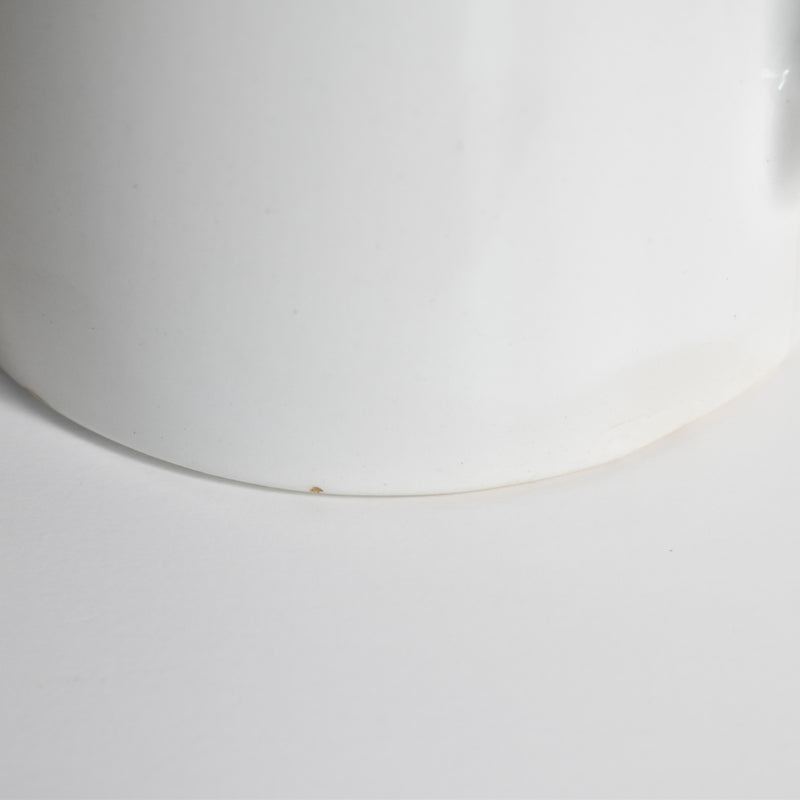 Vintage Pitcher Digoin & Sarreguemines Blanc