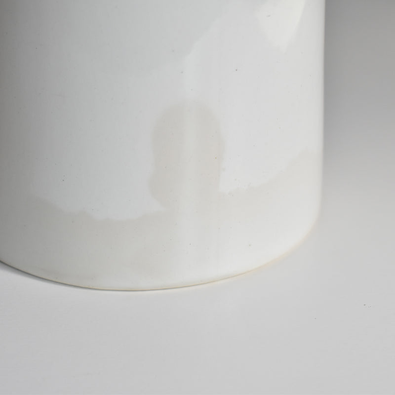 Vintage Pitcher Digoin & Sarreguemines Blanc