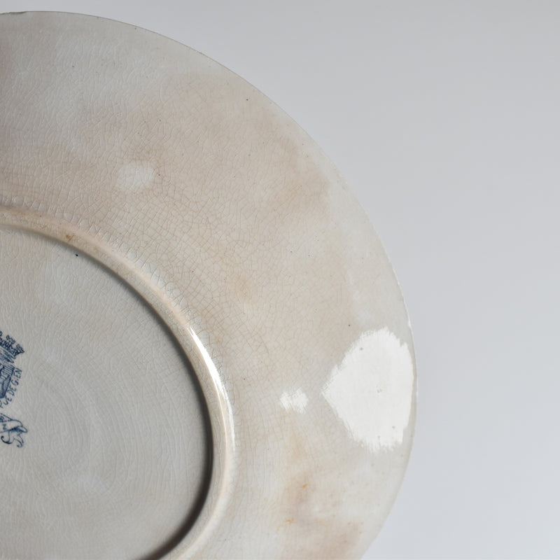 Antique Plate Gien Austerlitz B